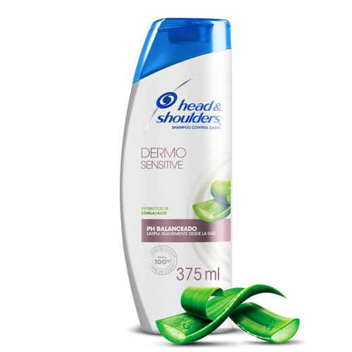 Shampoo Head & Shoulders Dermo Sensitive Extractos de Sábila / Aloe -  375ml
