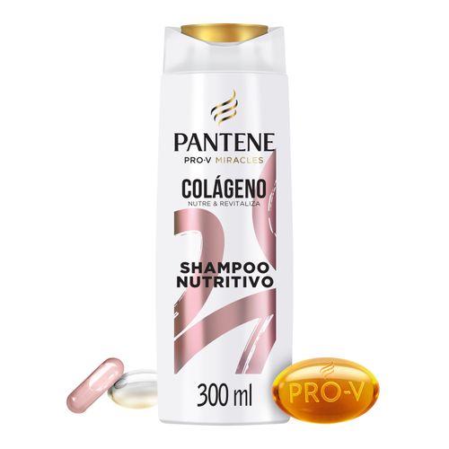 Shampoo Pantene Pro-V Miracles Colágeno Nutre & Revitaliza Nutritivo 300 ml