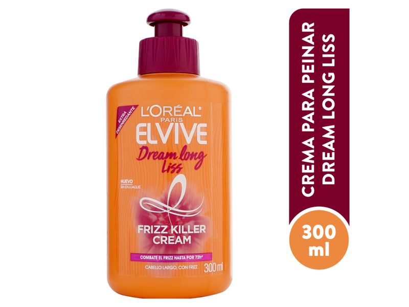 Crema-Para-Peinar-Frizz-Killer-L-Or-al-Par-s-Elvive-Dream-Long-Liss-300ml-6-38883