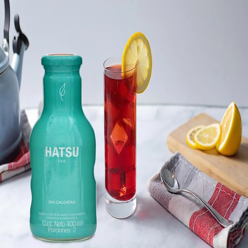 Bebida Hatsu Te Pomegranate Bot 400Ml