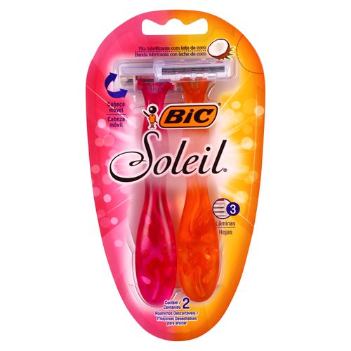 Rasuradora Bic Soleil Cabeza Movil 2Ea