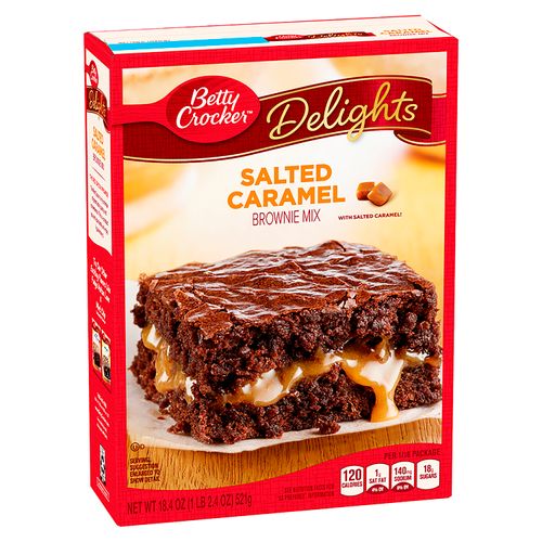 Brownie Betty Crocker Caramelo - 521gr