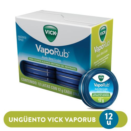 Vick Vaporub Lata 12gr Ea