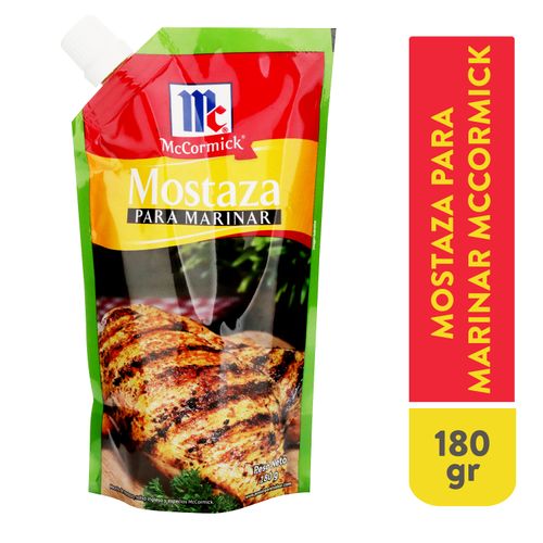 Mccormick Mostaza Para Marinar 180ml