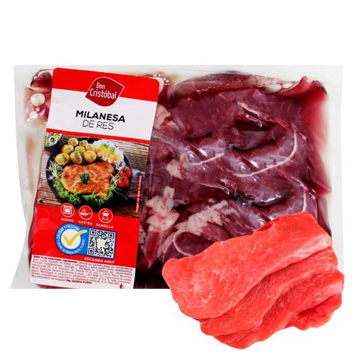 Milanesa Don Cristobal De Res Empacado - 1lb