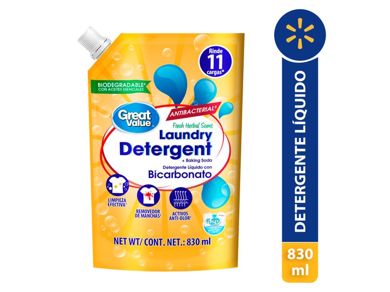 Detergente-L-quido-Great-Value-Bicarbonato-Doypack-830ml-1-67492