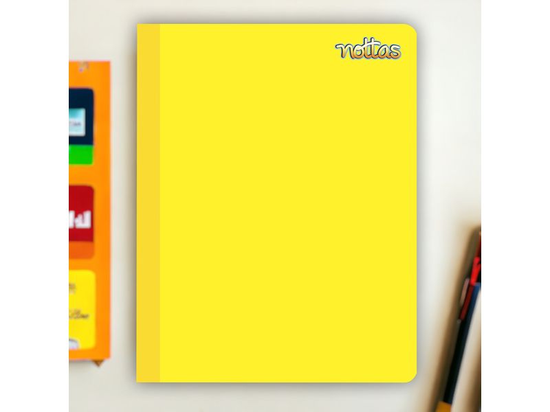 Cuaderno-Nottas-Cosido-Peque-o-Amarillo-Rayas-100-Hojas-4-57473