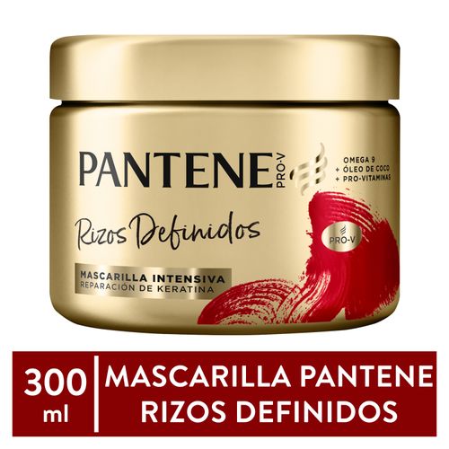 Mascarilla Intensiva para cabello rizado Pantene Pro-V Miracles Rizos Definidos e Hidratados 300ml