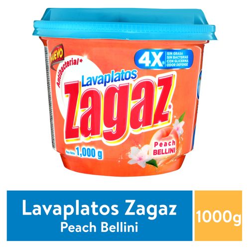 Lavaplatos Zagaz peache Bellini - 1000gr