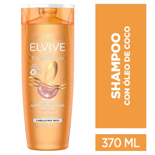 Shampoo Nutrición Óleo L'Oréal París Elvive Coco - 370ml