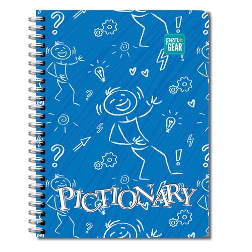 Cuaderno Pen+Gear Pictionary Azul Doble- O Prof - 100 Hojas