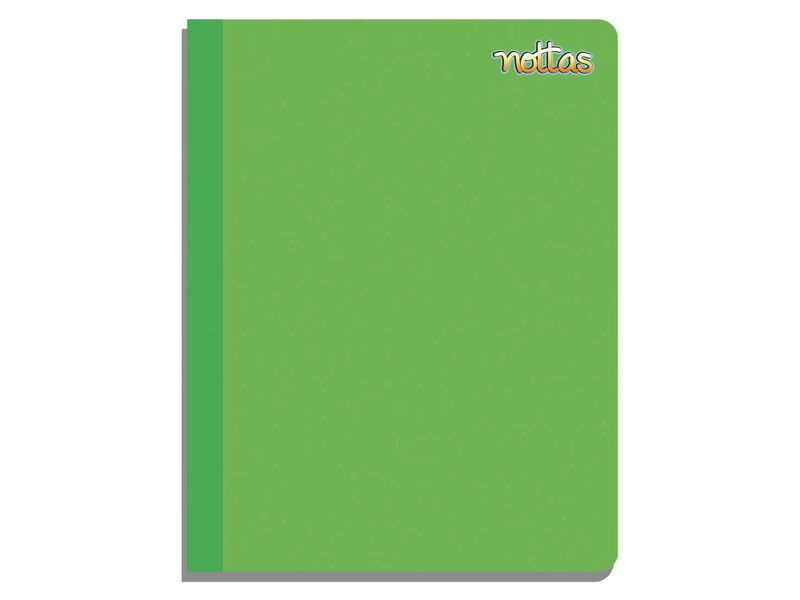 Cuaderno-Nottas-Cosido-Peque-o-Verde-Rayas-100-Hojas-1-57472
