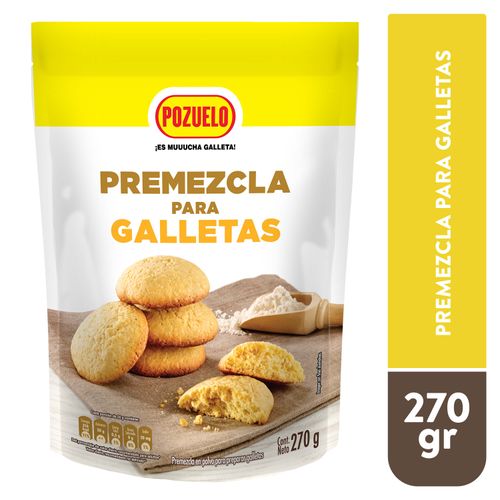 Premezcla Pozuelo Para Galletas Sabor Mantequilla - 270gr