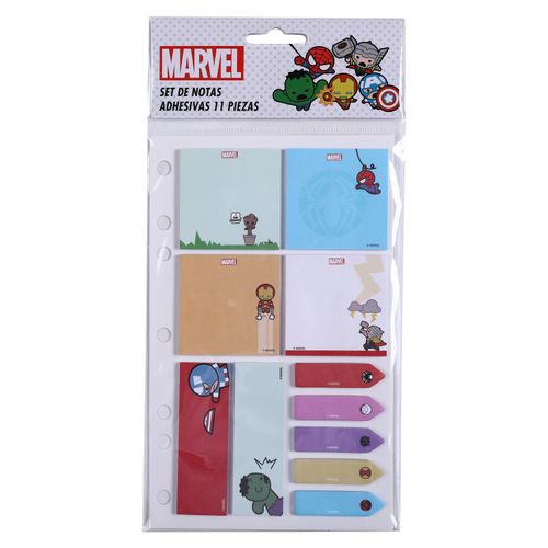 Set Pen + Gear doorables disney de notas adhesivas colores surtidos