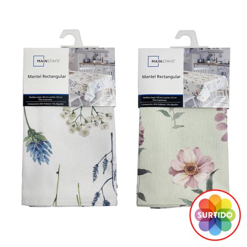 Mantel Mainstays, estampado Surtido -140x125cm