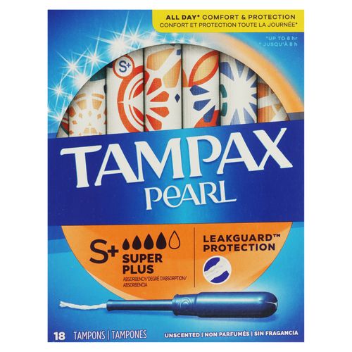 Tampax Pearl Super Plus 18ea