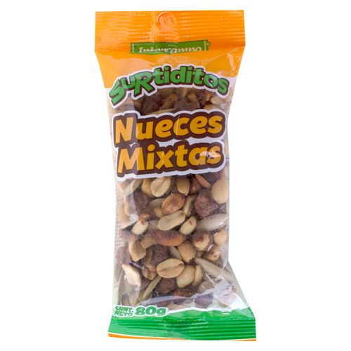 Surtiditos Nueces Mixtas 80gr 20u