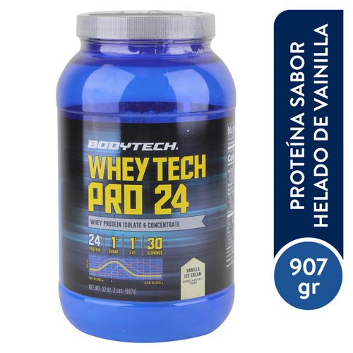 Whey Vitamin Shoppe Tech Pro 24 Vanilla 907Gr