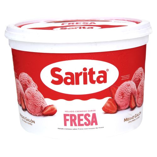 Helado Sarita Mg Fresa 1000gr