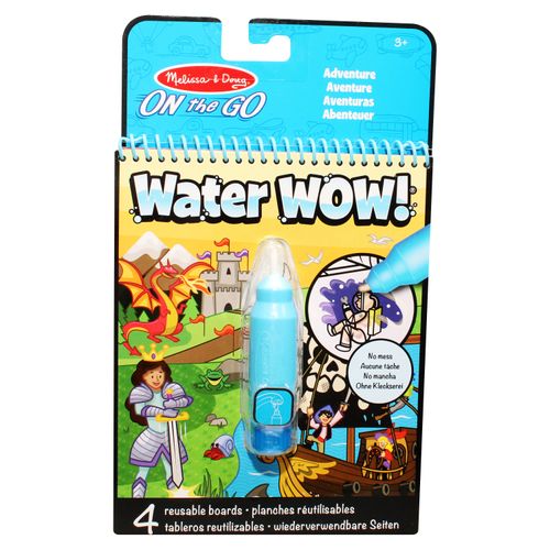 Libro Melissa & Doug colorea con agua aventura