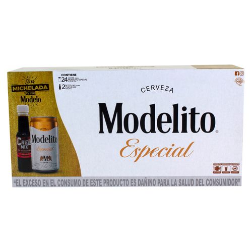 24pk Modelito Lata 8oz Ea