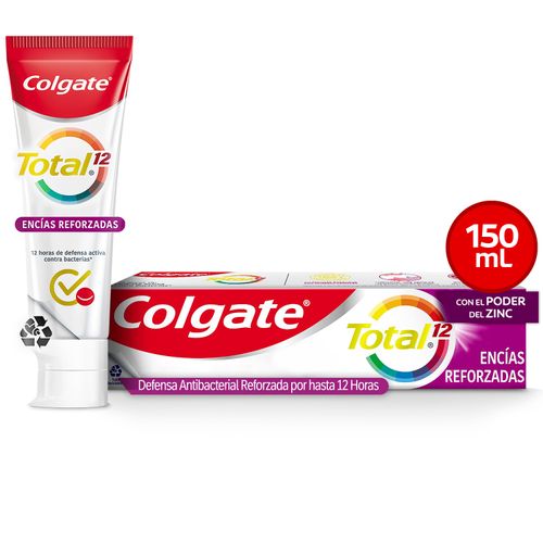 Pasta Dental Colgate Total 12 Encías Reforzadas -150 ml