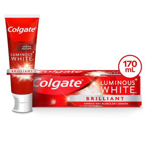 Pasta Dental Colgate Luminous White Brillant Mint -170 ml