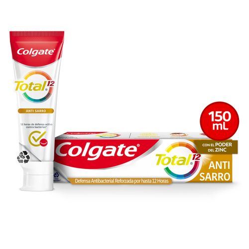 Pasta Dental Colgate Total 12 Anti Sarro -150 ml