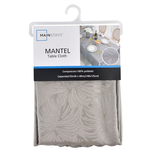 Mantel Mainstays, color gris