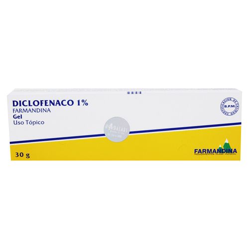 Diclofenaco Farmandina Fdina Gel Topico 30 G Ea