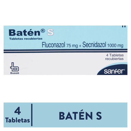 Baten S 75 1000 Mg X 4 Tab