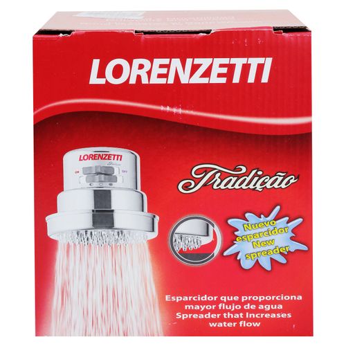 Ducha Tradicao Lorenzetti 4T Color Chrome