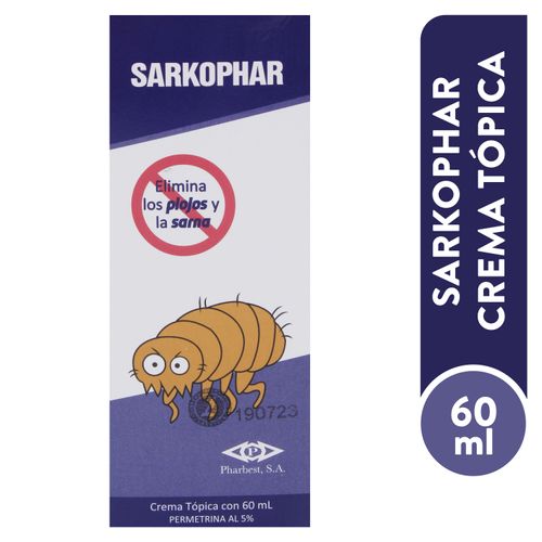 Sarkophar Crema Topica 60 Ml