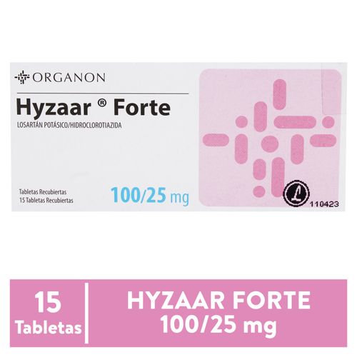 Hyzaar Forte 100 25Mg 15 Tab