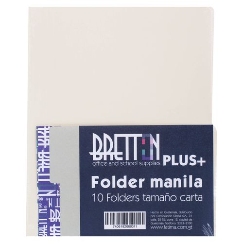 Folder Carta Bretton 10 Pack