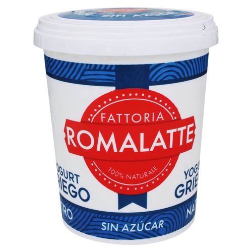 Yogurt Griego Romalatte S Azucar 1000ml