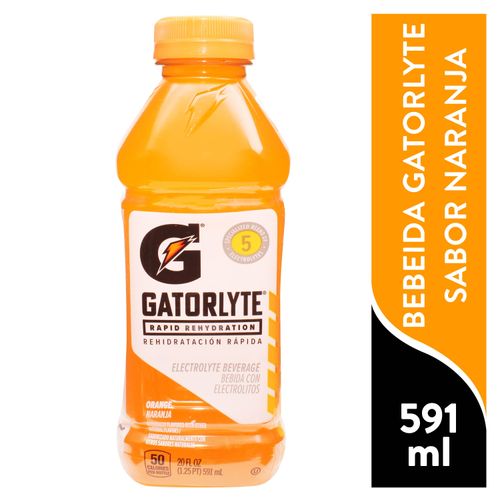 Gatorlyte Naranja 591 Ml