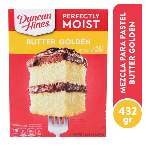 Mezcla Pastel Duncan Hines Mant Golden 432gr