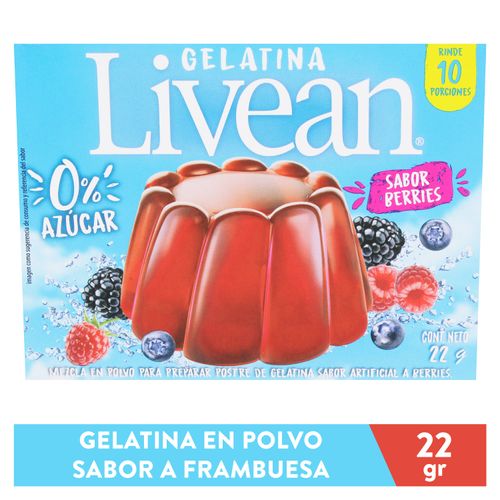 Livean Gelatina Berries 22gr