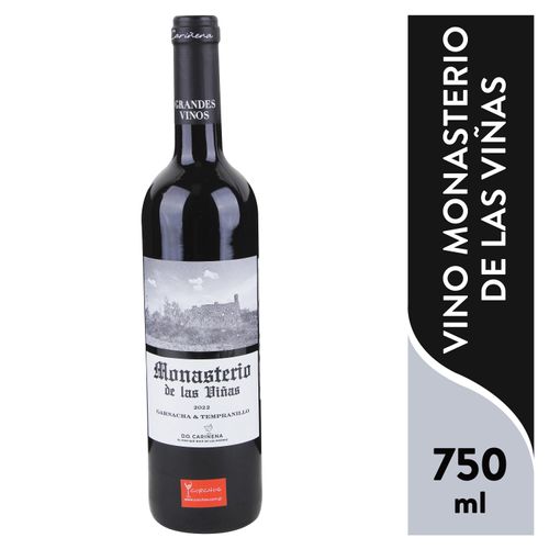 Vino tinto Monasterio De Las Viñas reserva joven 2022 - 750 ml