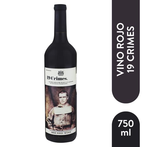 Vino 19 Crimenes Red Blend - 750ml