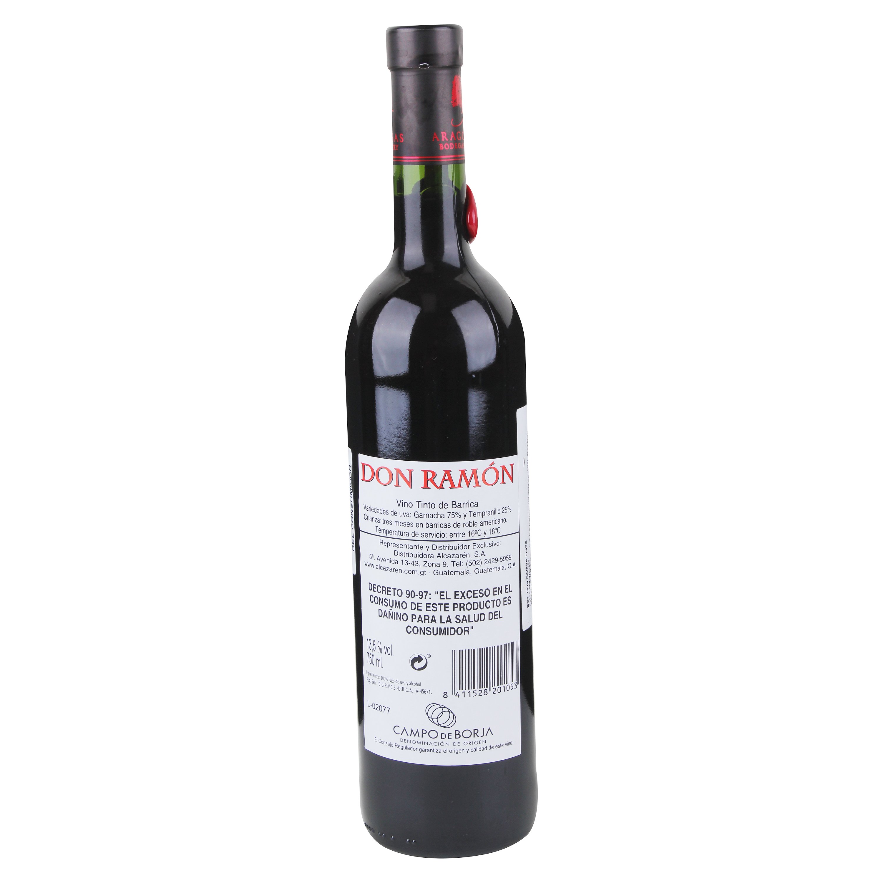 Vino Don Ramon Tinto - 750ml - Paiz | Guatemala