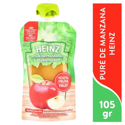 Puré Heinz de manzana - 105 g