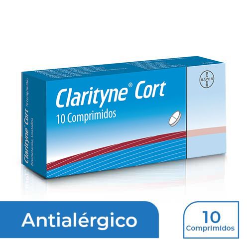 Clarityne Cort Caja X 10 Comprimidos