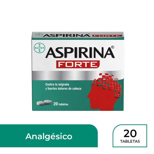 Aspirina Forte Caja X 20 Tabletas