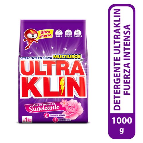 Detergente Ultraklin, Fuerza Intensa -1kg