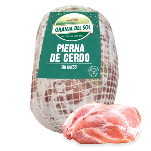 Pierna De Cerdo Granja Del Sol Sin Hueso - Lb