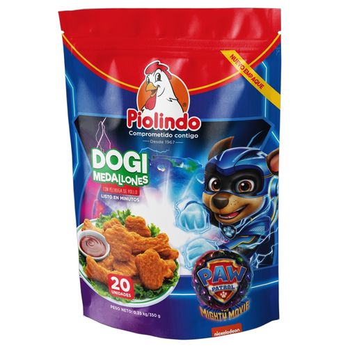 Medallones Piolindo Con Pechuga De Pollo Paw Patrol - 350g