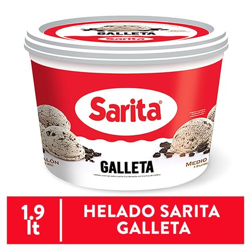 Helado Sarita Con Sabor Galleta - 1000 g