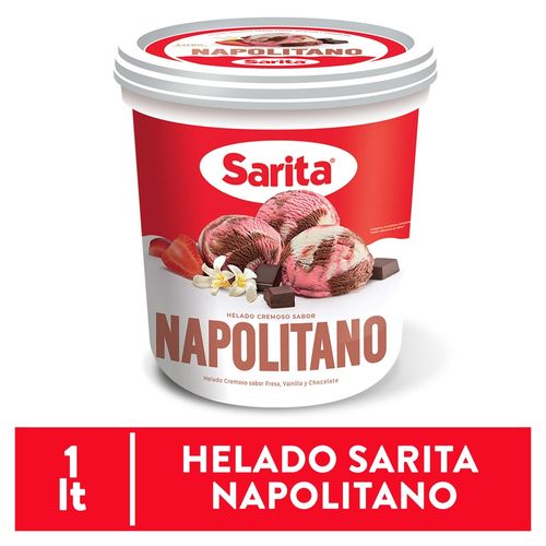 Helado Sarita, Napolitano -1L